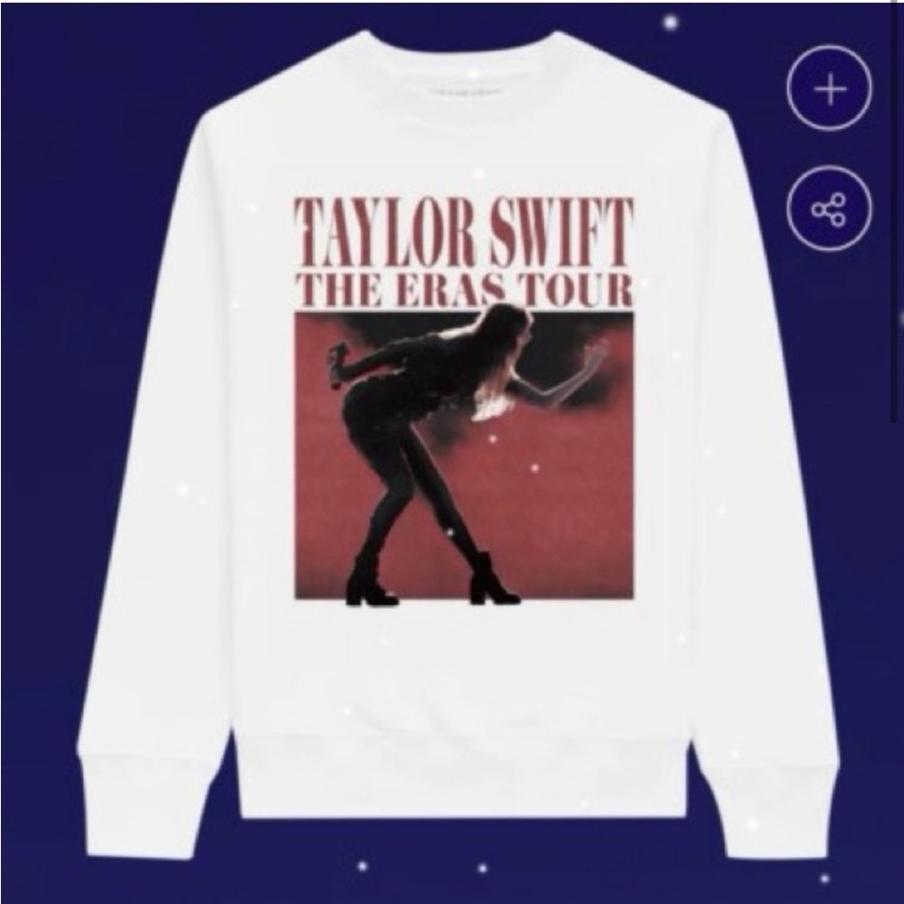 Taylor Swift the Eras Tour Reputation Era official crewneck